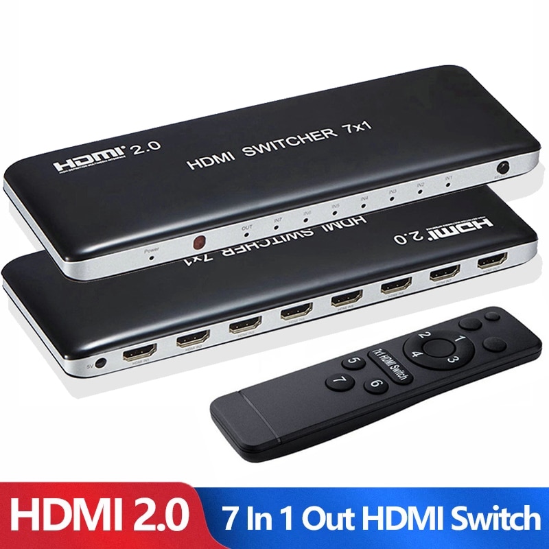 4K 60Hz HDMI ġ 7x1 HDMI 2.0 ó 4x1 3x1 HDMI   ġ, PS3/4 XBOX DVD PC HDTV   HDR HDCP2.2 
